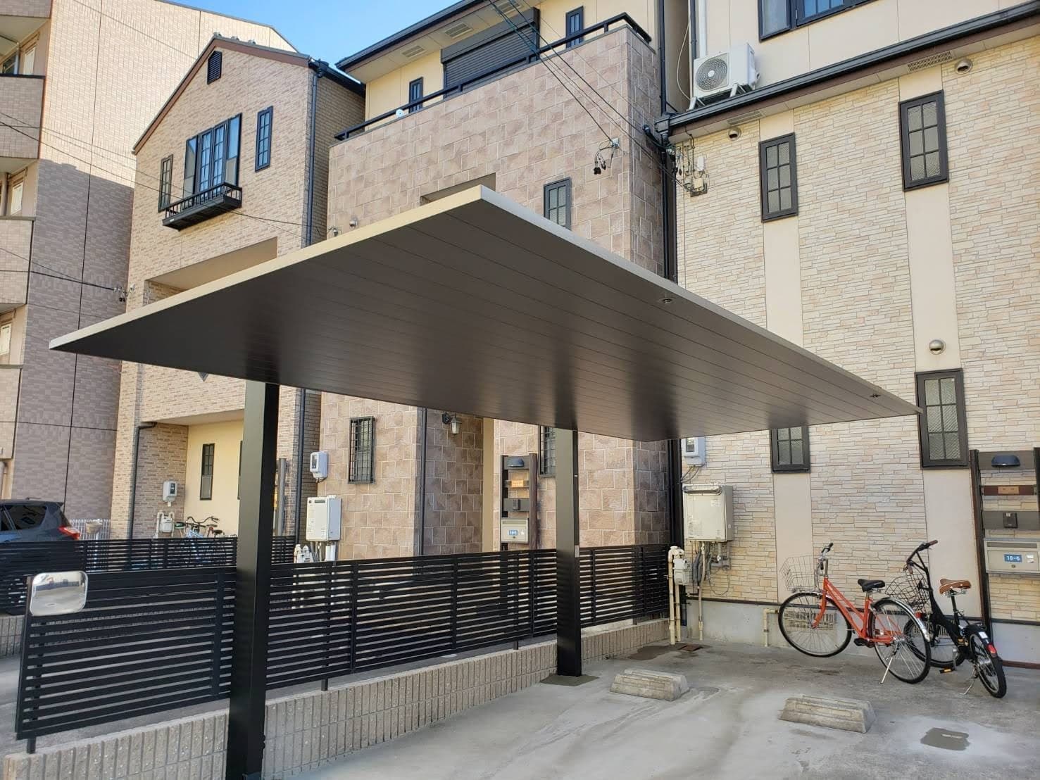 カーポート新設工事 | 名古屋市西区のエクステリア工事ならイズ美