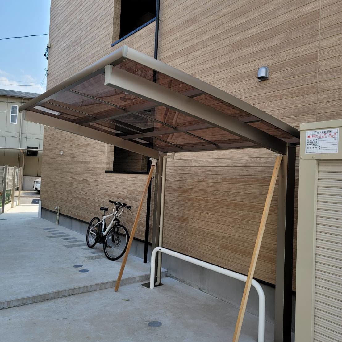 サイクルポート新設・取替え 名古屋市西区 | 名古屋市西区でエクステリア工事ならイズ美