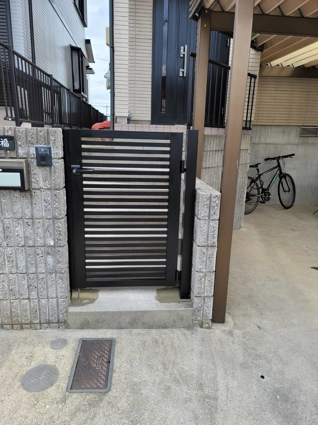 門扉新調 | 名古屋市西区のエクステリア工事ならイズ美