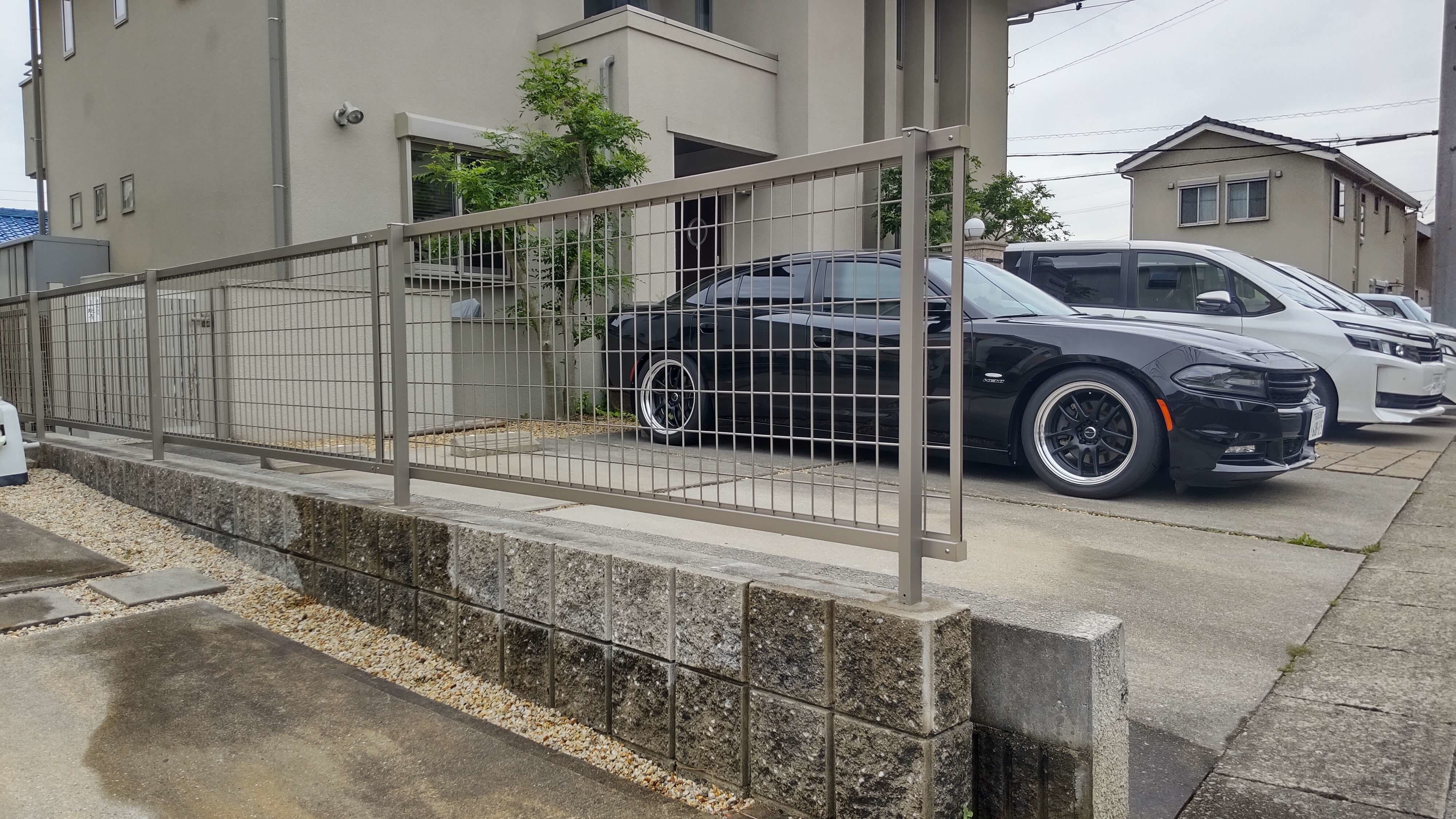 フェンス新設 名古屋市西区 | 名古屋市西区でエクステリア工事ならイズ美