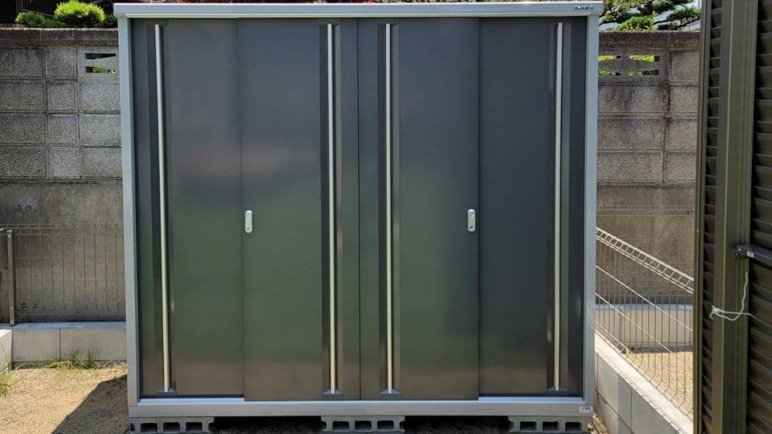 物置設置 名古屋市西区 | 名古屋市西区でエクステリア工事ならイズ美